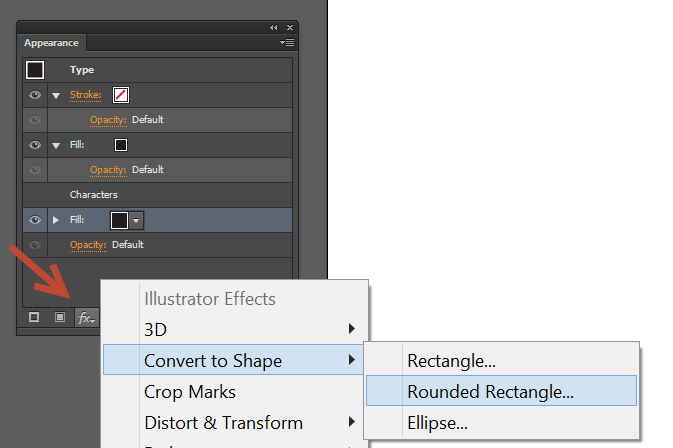 choose Convert to Shape, then choose Rectangle or Rounded Rectangle and adjust the options in the dialog as needed