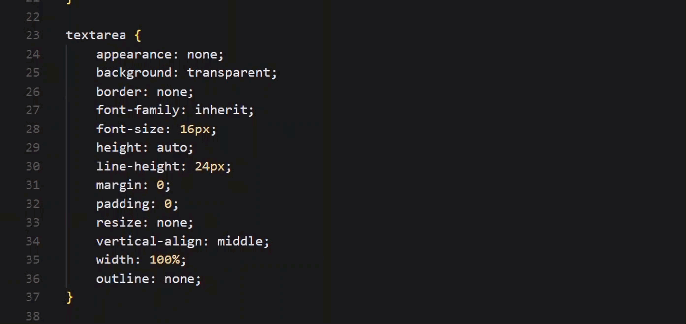 Example of Cursor's inline generation functionality on a single line of code