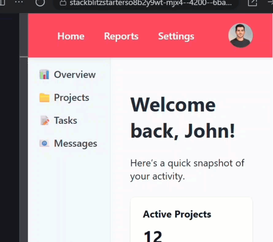An example of a dropdown that won't open after applying a custom click outside directive in Angular