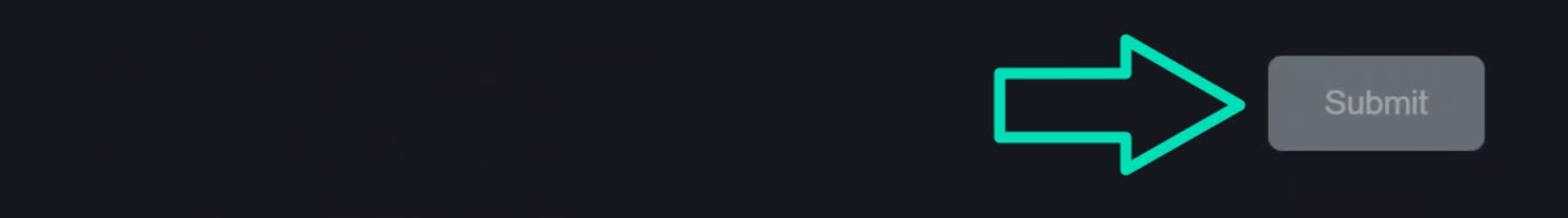 The signup form with the submit button disabled because the form is invalid