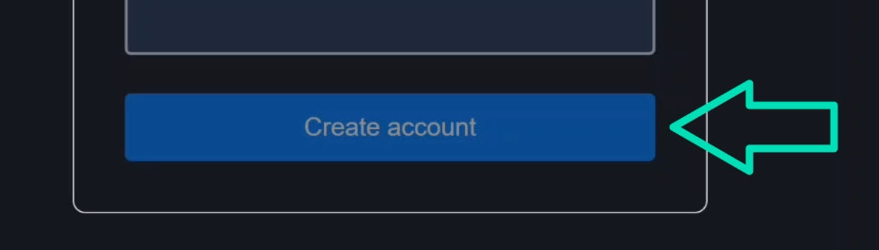 Signal Forms signup form with submit button disabled due to invalid form state