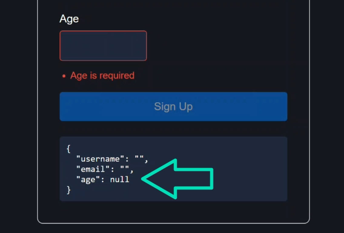 The number input with the clear field